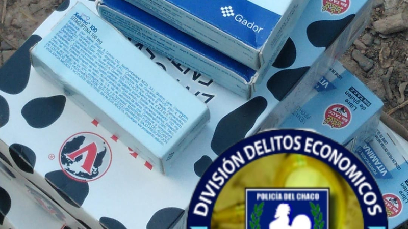 Intentaba vender la leche para el merendero en una feria