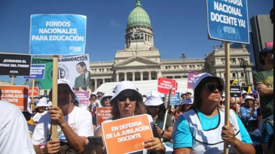 Alto acatamiento al paro docente a nivel nacional en todos los niveles 