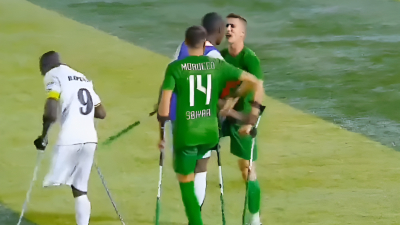 Final de la Copa Africana de Amputados terminó en batalla campal a muletazos