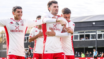 Huracán le ganó a Barracas Central y es uno de los líderes de la Liga Profesional