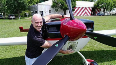 Cayó una avioneta y murió un reconocido piloto de acrobacias en Entre Ríos