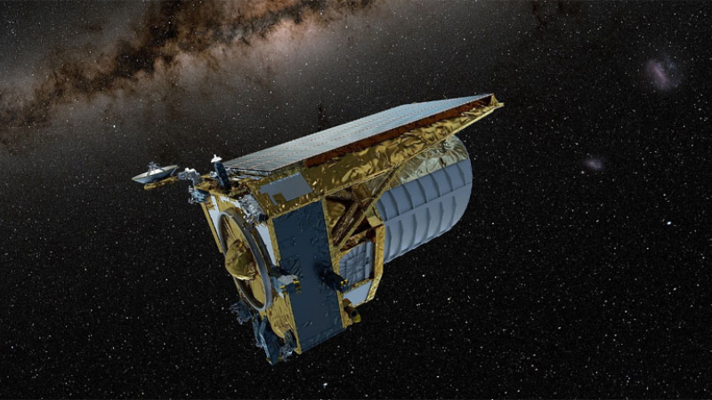 El telescopio espacial Euclid ya estudia el "universo oscuro"
