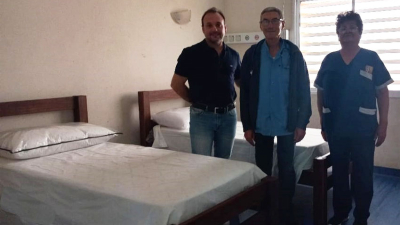 Donan camas al Hospital Mirta Oliva Salto de Los Frentones