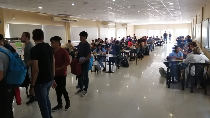 El comedor universitario de Uncaus con el ticket más bajo del NEA