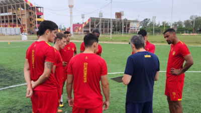 Sarmiento: el centrodelantero Joel Lucero pelea por un lugar en el equipo