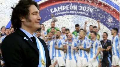 Milei ilusionado con recibir a la Selección en la Rosada: "Es una decisión de ellos"