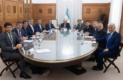Francos recibió a gobernadores de JxC: hubo reclamos y planteos políticos