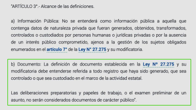 El Gobierno limitó el acceso a la información pública