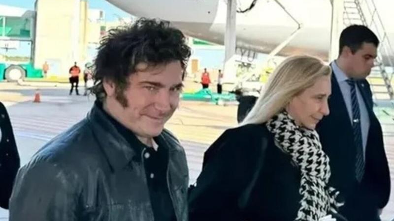 Milei ya dio casi seis vueltas al mundo y gastó USD 2,4 millones