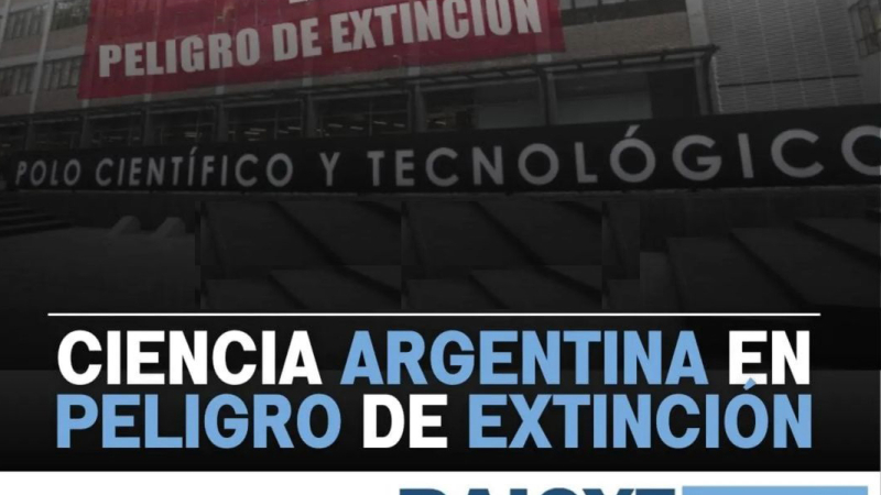 "Sin ciencia, no hay futuro"