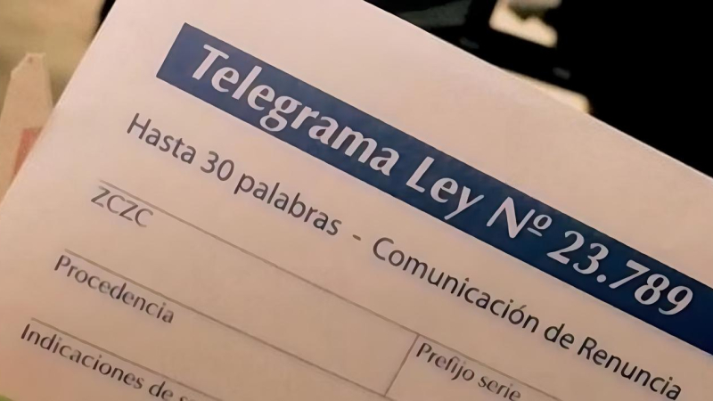 La AFIP eliminó la obligación de informar telegramas laborales
