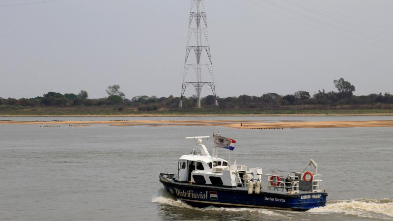 La sequía lleva a los ríos Paraguay y Paraná a mínimos históricos