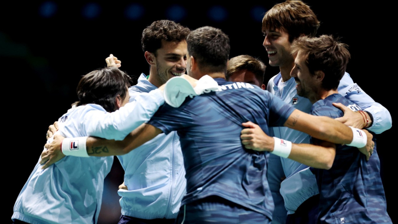Argentina le ganó a Finlandia y está en las Finales de la Copa Davis