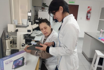 Investigadoras del Hospital Arturo Oñativia de la ciudad de Salta.jpg