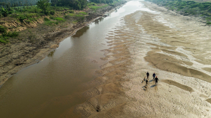 El cambio climático está secando el Amazonas, el mayor río del mundo