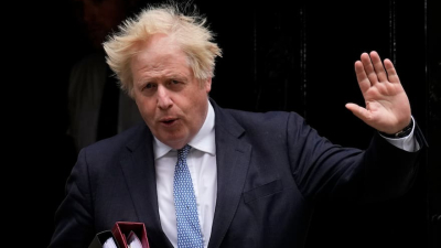 Milei recibió al exprimer ministro británico Boris Johnson en la Casa Rosada