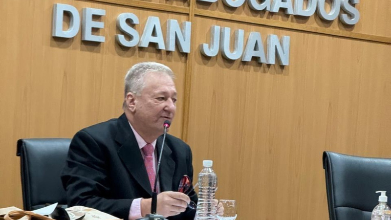 Abogado chaqueño disertó en Jornadas Nacionales de Justicia de Faltas