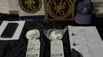 Con Nala en acción, detectan cocaína y secuestran más de 200 gramos en operativos