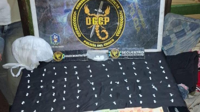 Secuestran 71 dosis de cocaína en el barrio Chino