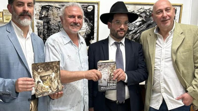 El artista chaqueño Leonardo Gotleyb expone xilografías en Buenos Aires