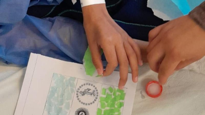 Organizan una colecta de útiles escolares para niños internados