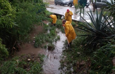 La Municipalidad incrementó trabajos por las intensas lluvias