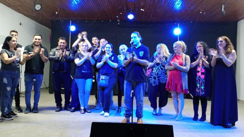 Puerto Tirol vivió tres días a puro teatro