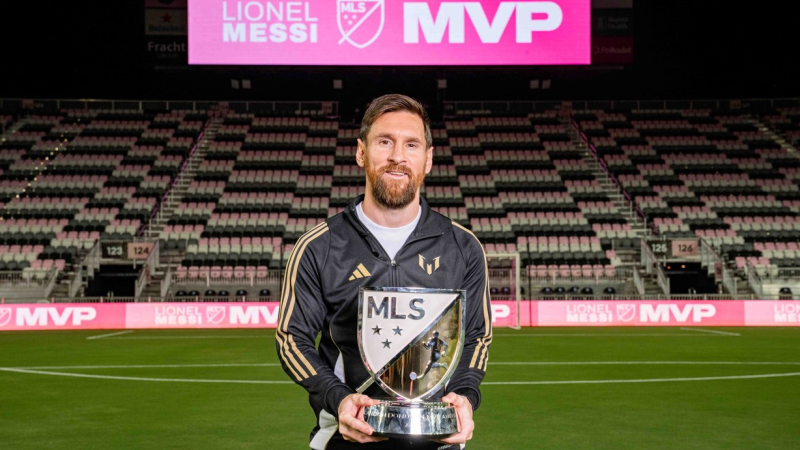 ¡Lionel Messi es el MVP de la MLS 2024!