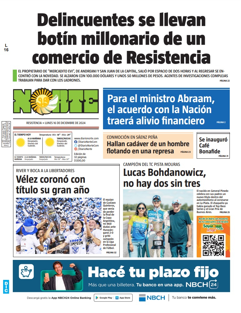 Edición del 16/12/2024