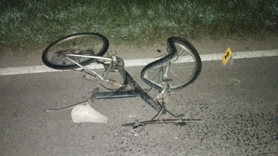 General San Martín : un ciclista es embestido y muere de inmediato
