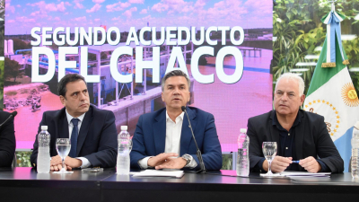 Anuncian la nueva licitación para terminar el Segundo Acueducto con una inversión de U$S 60 millones
