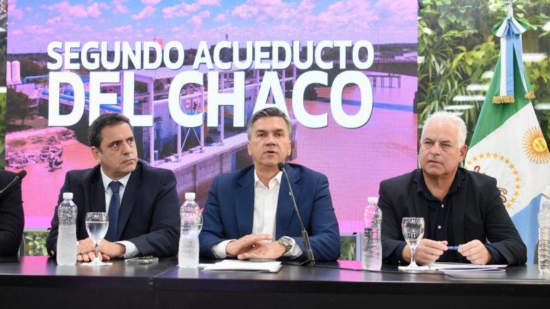 Anuncian la nueva licitación para terminar el Segundo Acueducto con una inversión de U$S 60 millones