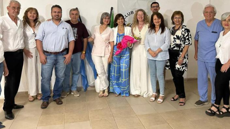 Alejandra Crudelli, primera presidenta del club El Zapallar
