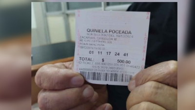 Vecino de Sáenz Peña se llevó un premio de $39 millones