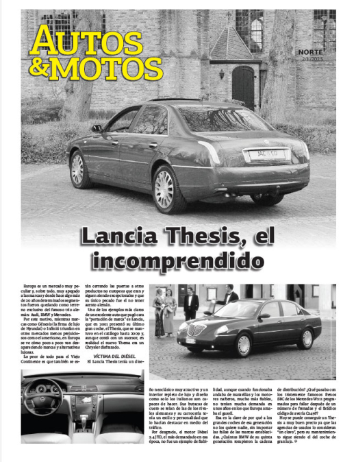 Lancia Thesis, el incomprendido