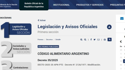 Desregulan importación y exportación de alimentos