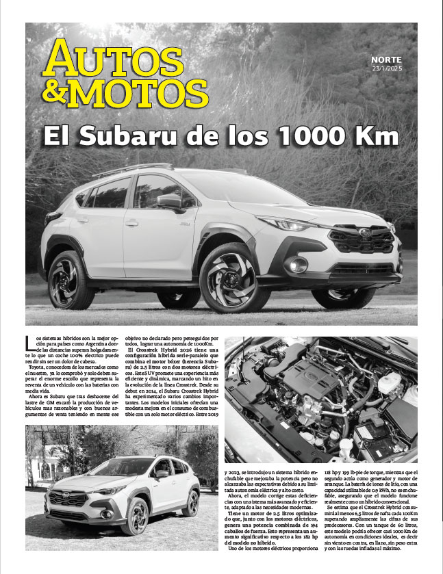 El Subaru de los 1000 Km