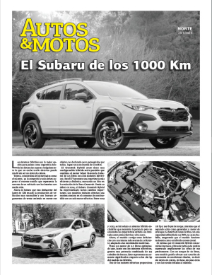 El Subaru de los 1000 Km