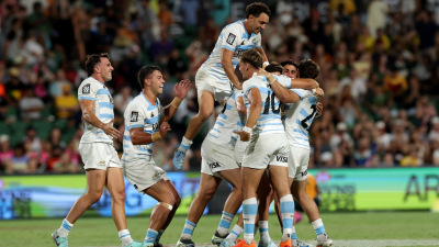 Pumas bicampeones: aplastaron a Australia y retuvieron el título en el Seven de Perth