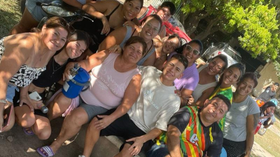 Echeverri se llevó el cariño de la familia antes de partir al City