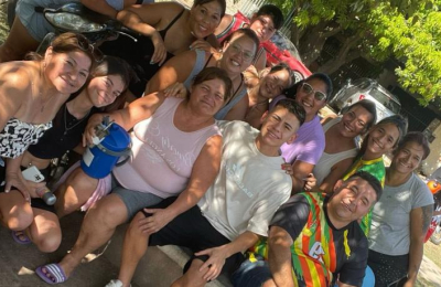 Echeverri se llevó el cariño de la familia antes de partir al City