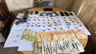 Secuestro de cocaína y más de dos millones de pesos