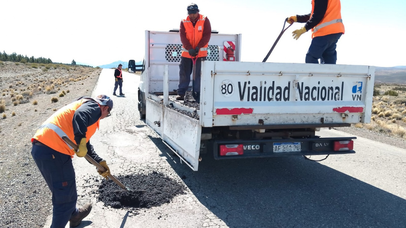 Movilización en defensa de Vialidad Nacional