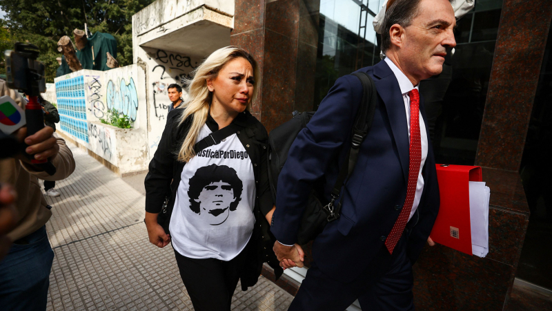 Dramático testimonio del abogado de Verónica Ojeda: "A Diego Maradona lo dejaron morir"