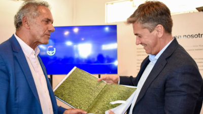 Zdero recibió a Scioli y presentó "Destino Chaco" y la Bienal 2026