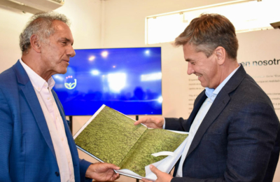 Zdero recibió a Scioli y presentó "Destino Chaco" y la Bienal 2026