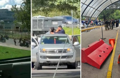 Barrabravas de Estudiantes y de Gimnasia se enfrentaron a los tiros