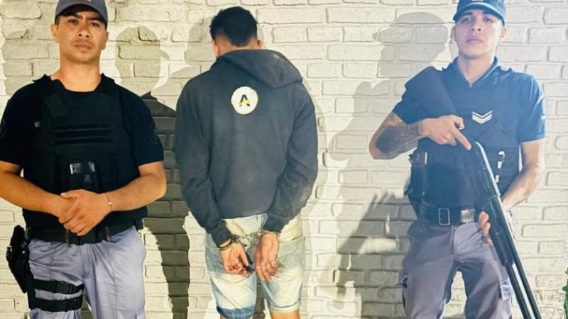 Barranqueras: otra vez "Manitos de miel" preso por acuchillar a un joven