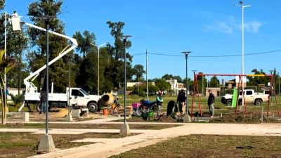 Etapa final para el nuevo parque del ferrocarril en Quitilipi