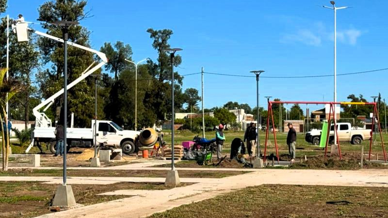 Etapa final para el nuevo parque del ferrocarril en Quitilipi